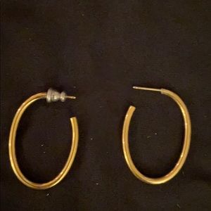 Gold earrings
